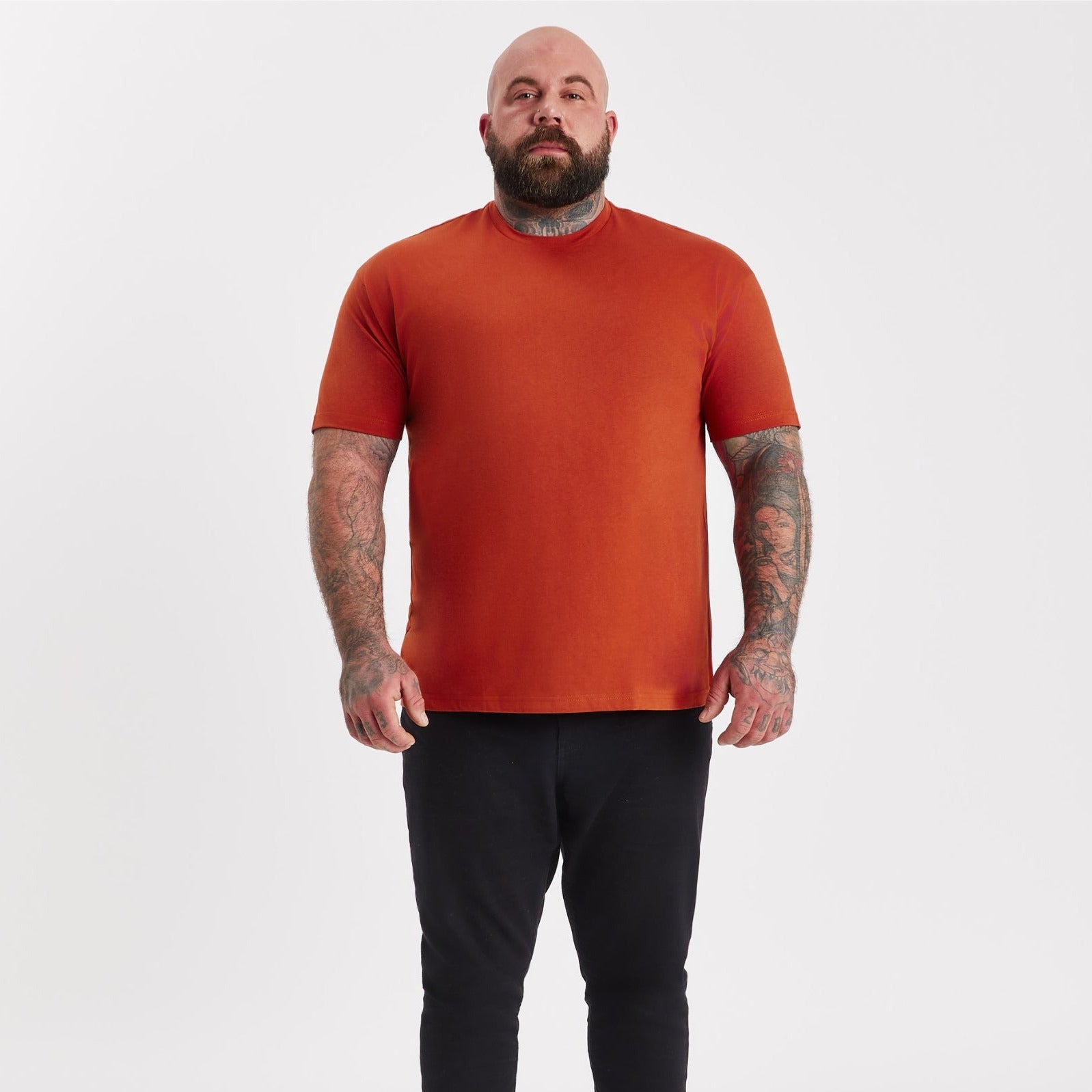 Load image into Gallery viewer, Burnt Orange Crew Neck
