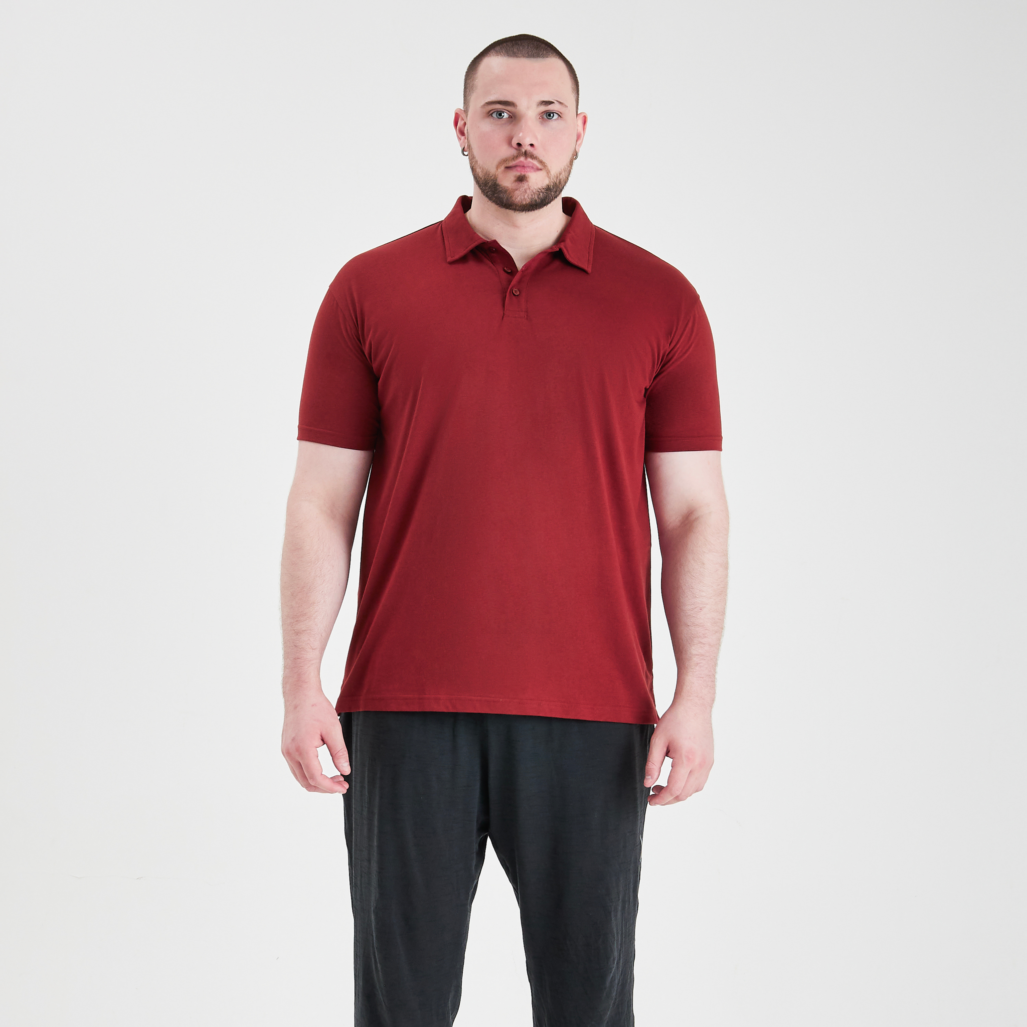 Load image into Gallery viewer, Burgundy Polo
