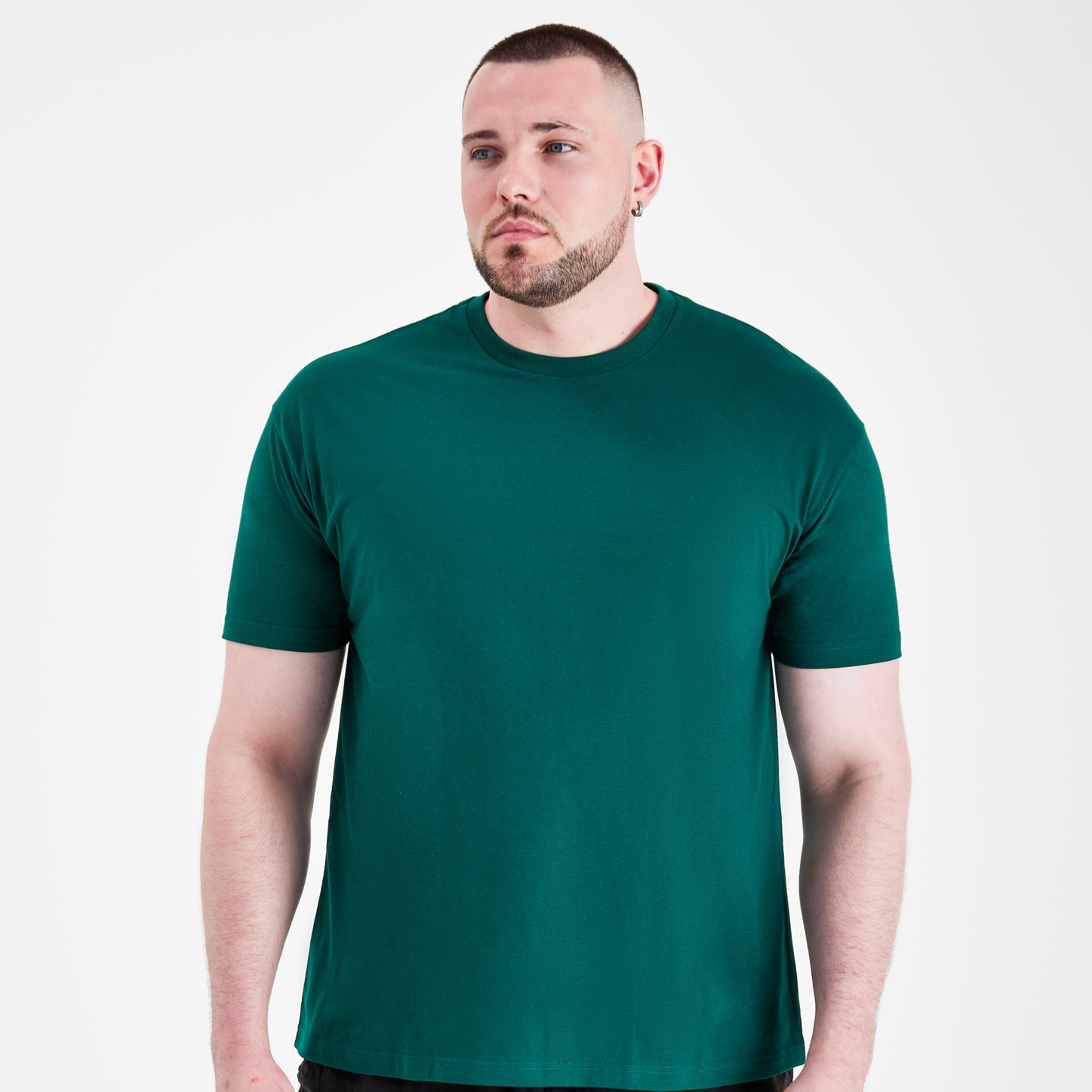 Load image into Gallery viewer, Army Green Crew Neck
