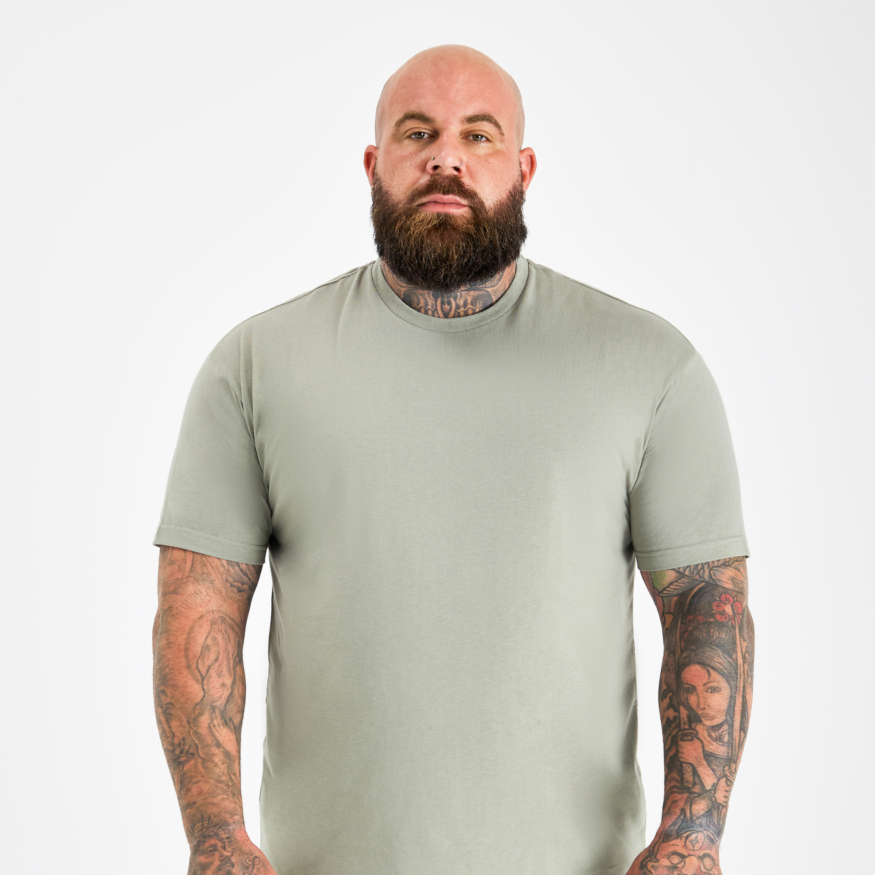 Load image into Gallery viewer, Shadow Green Crew Neck
