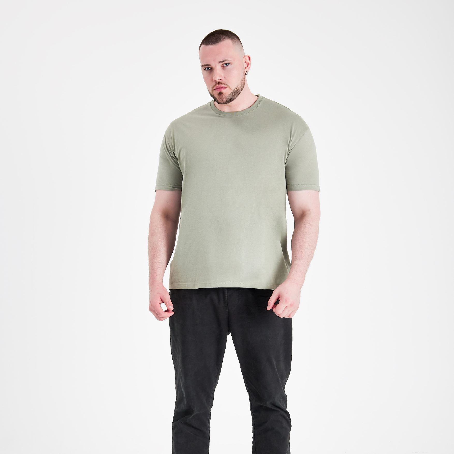 Load image into Gallery viewer, Shadow Green Crew Neck
