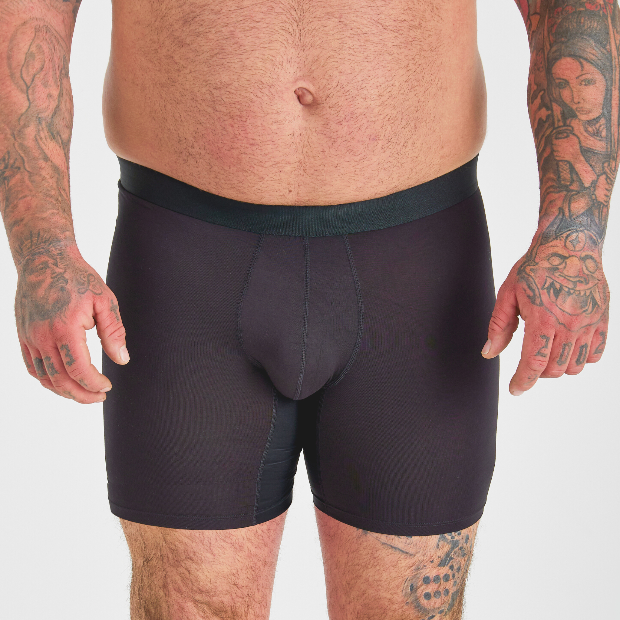 Load image into Gallery viewer, All Black Boxer Brief 3-Pack
