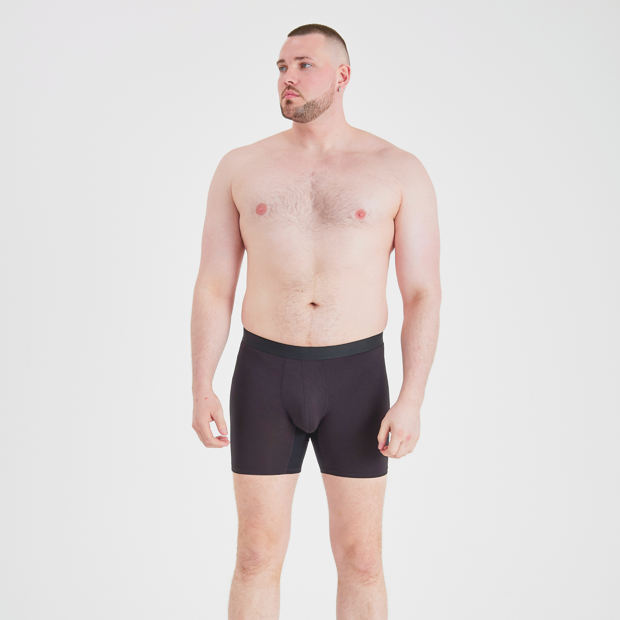 Load image into Gallery viewer, Black Boxer Briefs 3-Pack
